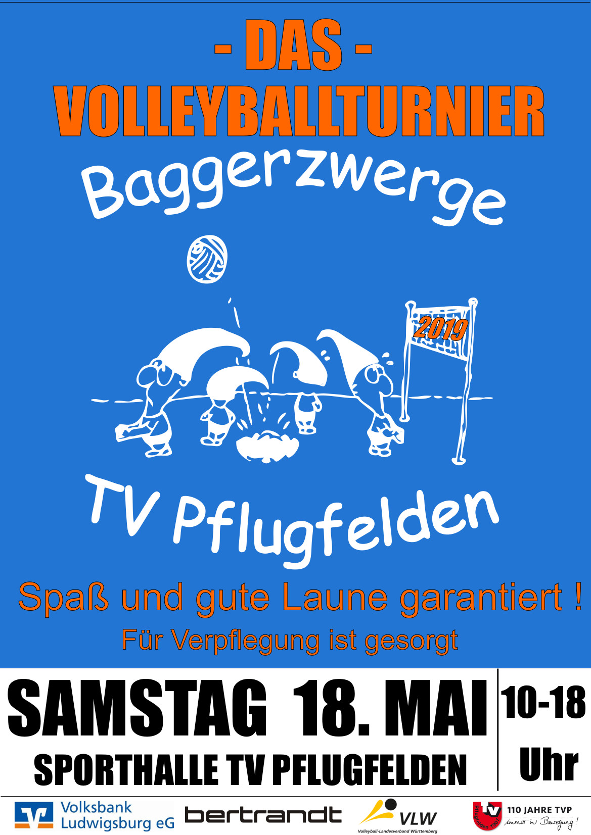 Baggerzwerge Plakat 2019